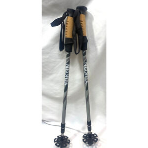 Yukon Poles 24-39” Hiking Walking Black Expandable Used